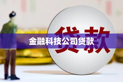 淇县金融科技公司贷款