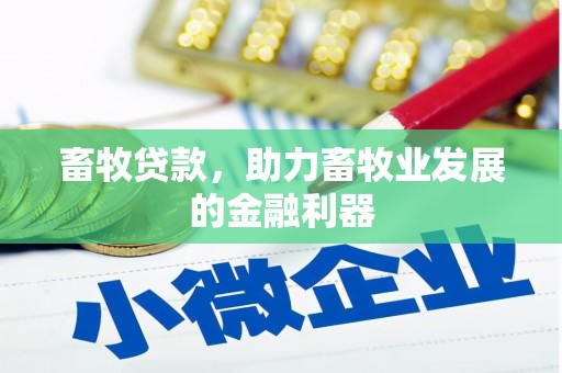 淇县畜牧贷款，助力畜牧业发展的金融利器
