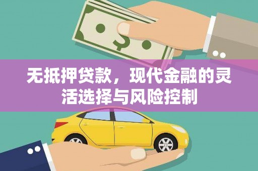 淇县无抵押贷款，现代金融的灵活选择与风险控制