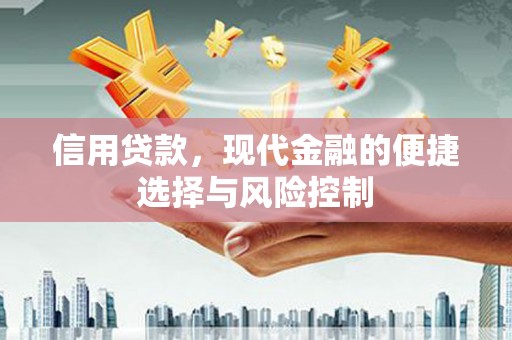 淇县信用贷款，现代金融的便捷选择与风险控制