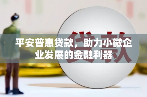 淇县平安普惠贷款，助力小微企业发展的金融利器