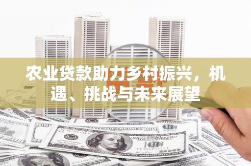 淇县农业贷款助力乡村振兴，机遇、挑战与未来展望