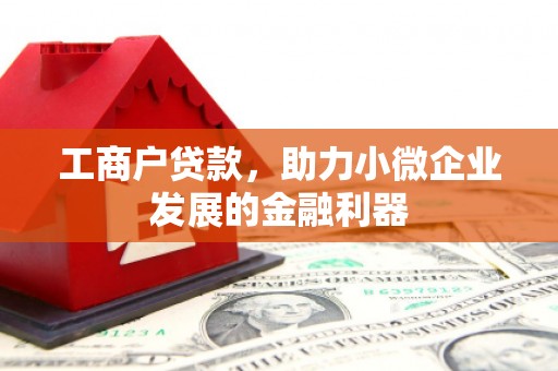 淇县工商户贷款，助力小微企业发展的金融利器