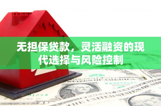 淇县无担保贷款，灵活融资的现代选择与风险控制