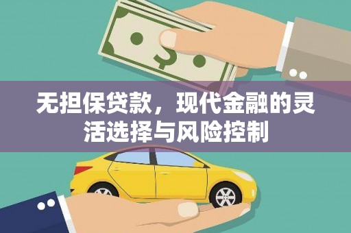 淇县无担保贷款，现代金融的灵活选择与风险控制