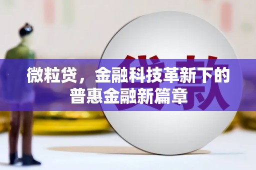 淇县微粒贷，金融科技革新下的普惠金融新篇章