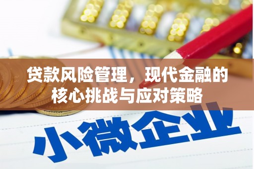 淇县贷款风险管理，现代金融的核心挑战与应对策略