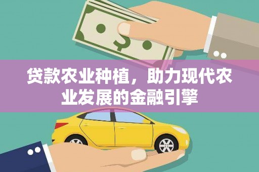 淇县贷款农业种植，助力现代农业发展的金融引擎