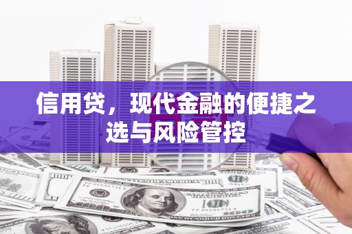 淇县信用贷，现代金融的便捷之选与风险管控
