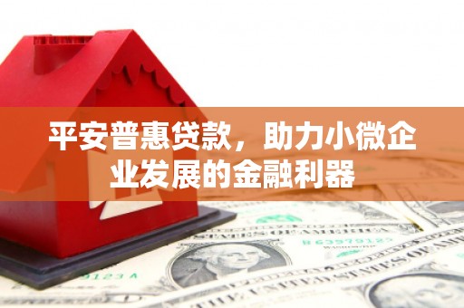 淇县平安普惠贷款，助力小微企业发展的金融利器
