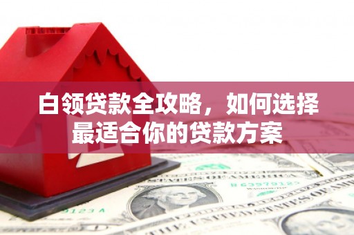 淇县白领贷款全攻略，如何选择最适合你的贷款方案