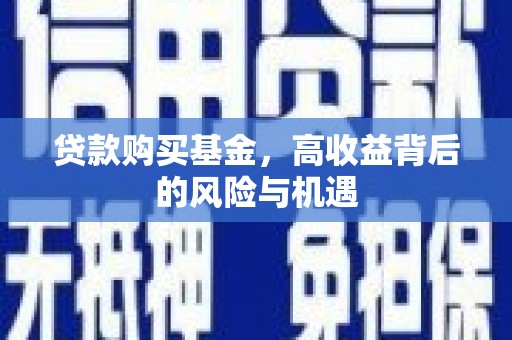 淇县贷款购买基金，高收益背后的风险与机遇